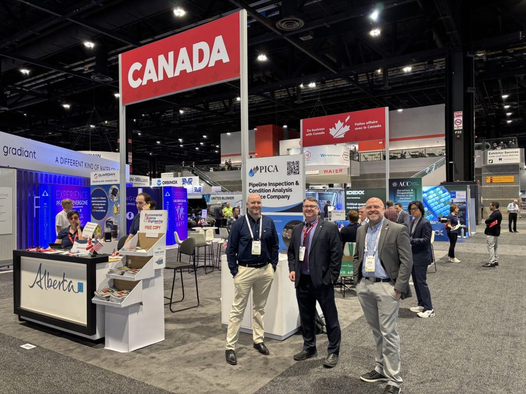 WEFTEC 2025 Canada Alberta and PICA booth
