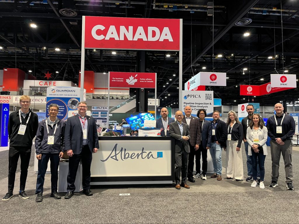 WEFTEC 2025 Team Canada at Alberta and PICA booth 3871